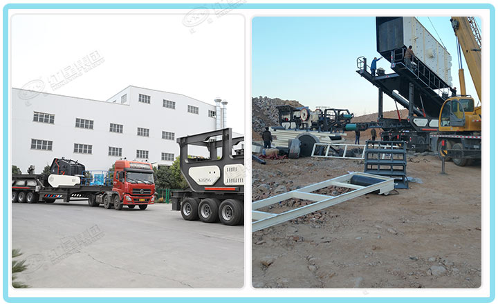 設(shè)備發(fā)貨、安裝現(xiàn)場(chǎng)