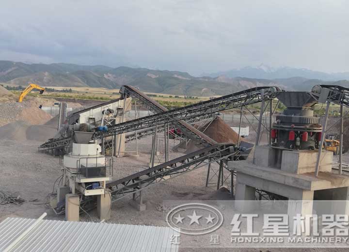 石頭變沙子用戶生產現場，可就近安排現場參觀配置同等設備