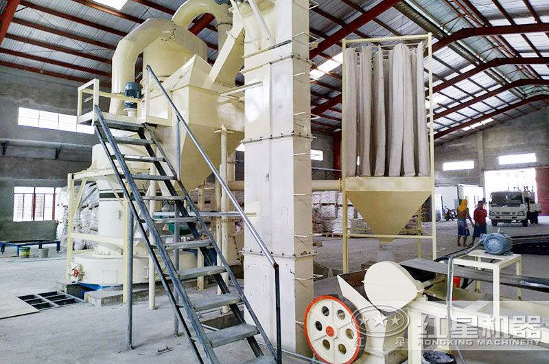 磨粉用戶生產(chǎn)現(xiàn)場(chǎng)，能夠滿足多種規(guī)格磨粉使用