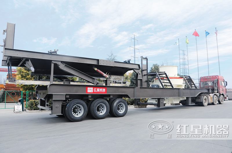 紅星移動制砂機(jī)發(fā)貨實(shí)拍